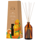 消臭リードディフューザー　木と果　オレンジ（90ml）　