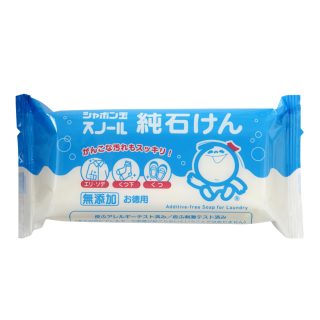 シャボン玉スノール純石けん(180g)