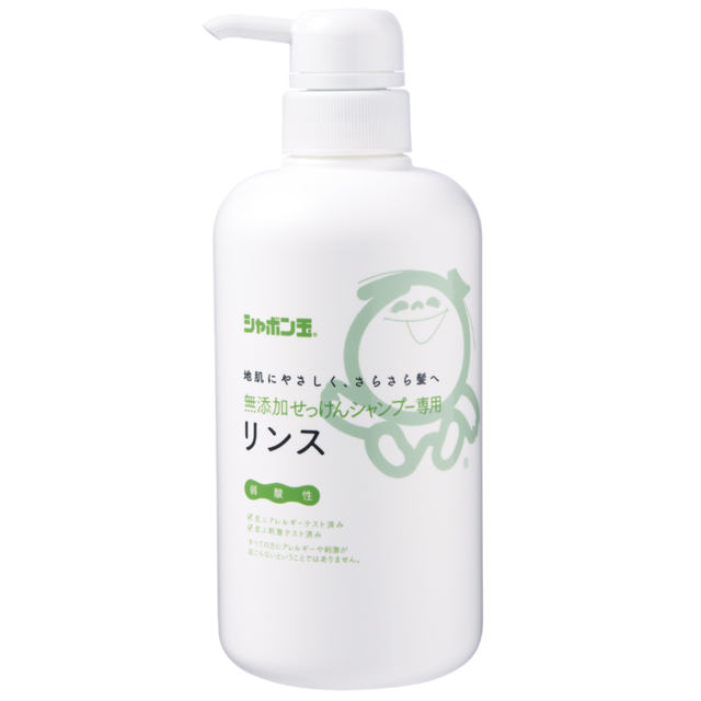 ■無添加せっけんシャンプー専用リンス 本体（520ml）