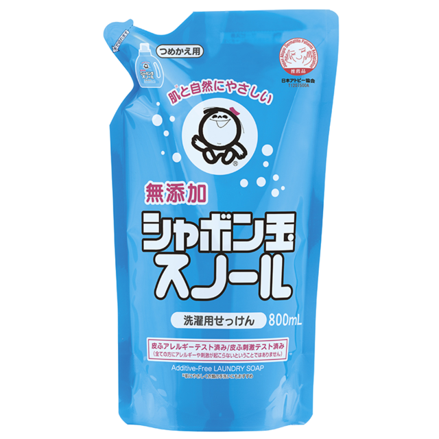 ■シャボン玉スノール液体タイプ 詰め替え用（800ml）